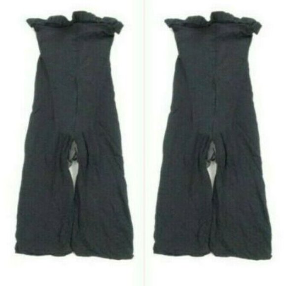 BOGO Spanx Super Higher Power Shapewear High Waist Shorts Mid Thigh Size E Black - Picture 3 of 6